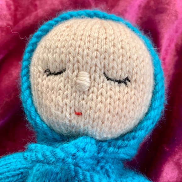 3/$45 ⭐️ Soft Knit Baby Doll in Hooded Onesie - Picture 2 of 6